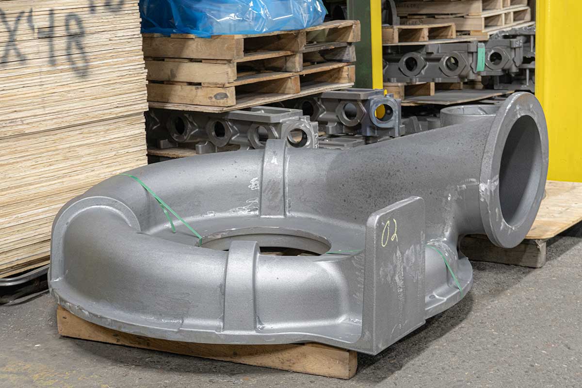 A Badger Foundry Iron Casted Part