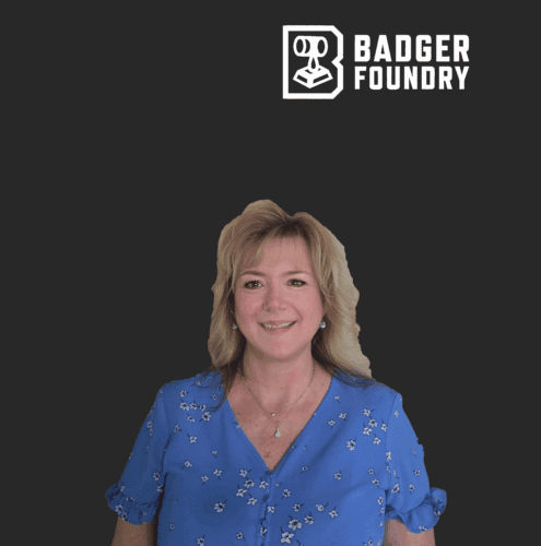 Badger Foundry Employee Kim Hardy