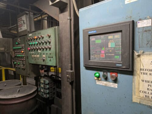 Machine Interface Inside Badger Foundry