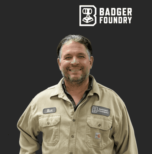 Badger Foundry Employee Rick Schell
