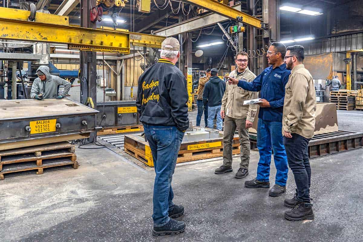 Badger Foundry Work Crew Onsite